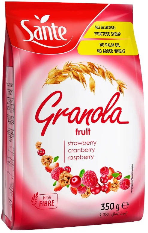 SANTE Musli granola Cu Fructe 350g