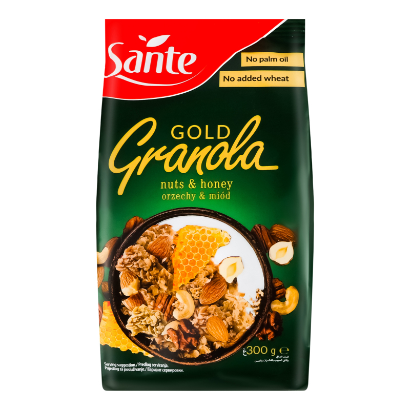 SANTE Musli granola Gold Nuci 300g