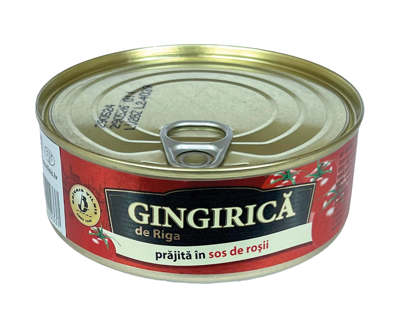 BRIVAIS VILNIS Gingirică prajită în sos de roșii 240 g