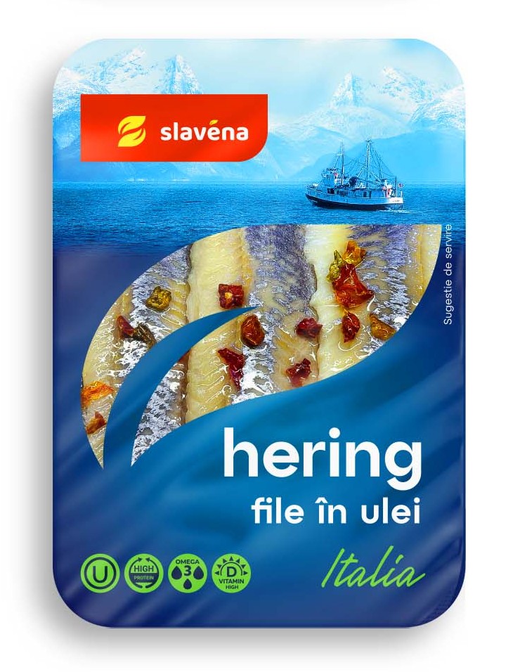 Hering de atlantic file în ulei Italia 280g