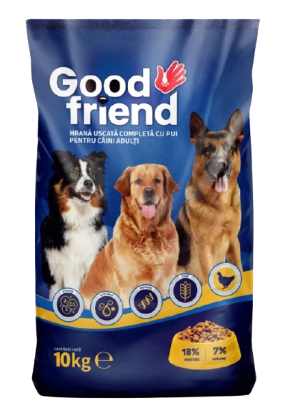 GOOD FRIEND Hrana pentru câini PUI 10kg 