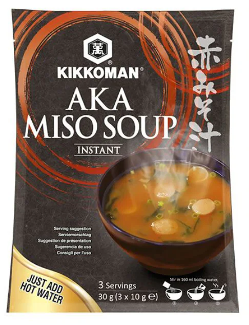 KIKKOMAN Supa Rosu Miso 3*10g