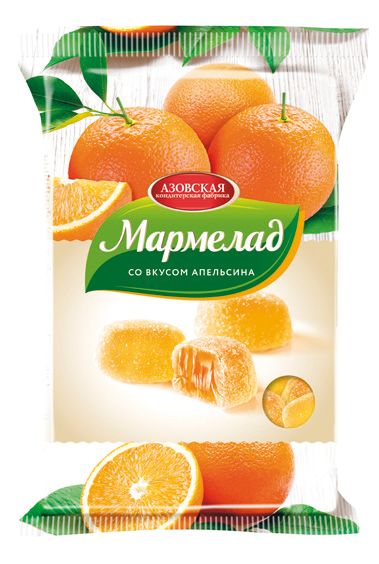 AZOV Marmeladă cu gust de "Portocale" 300 g