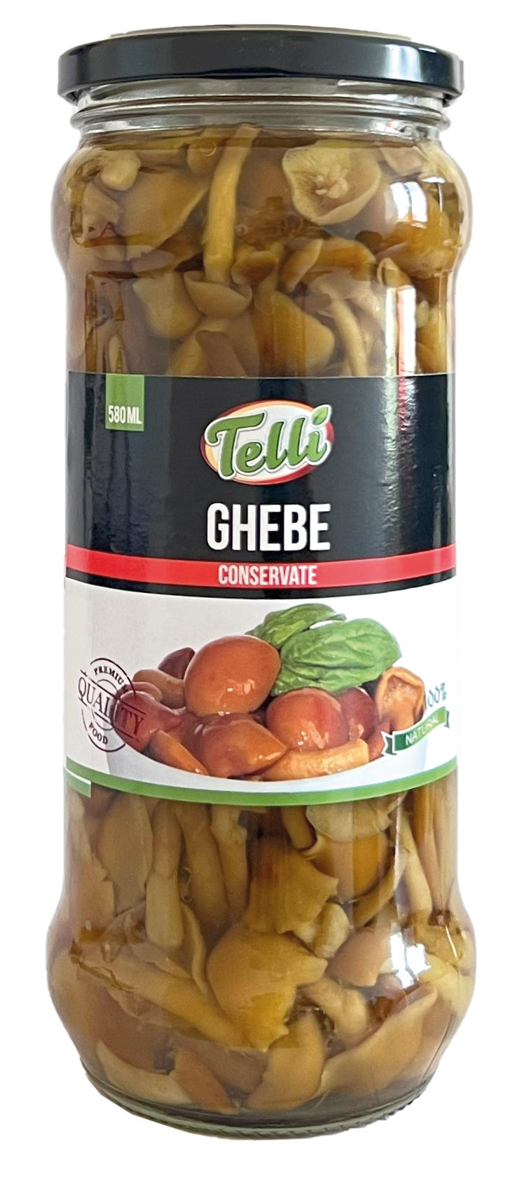 TELLI Ciuperci Ghebe conservate 580 ml