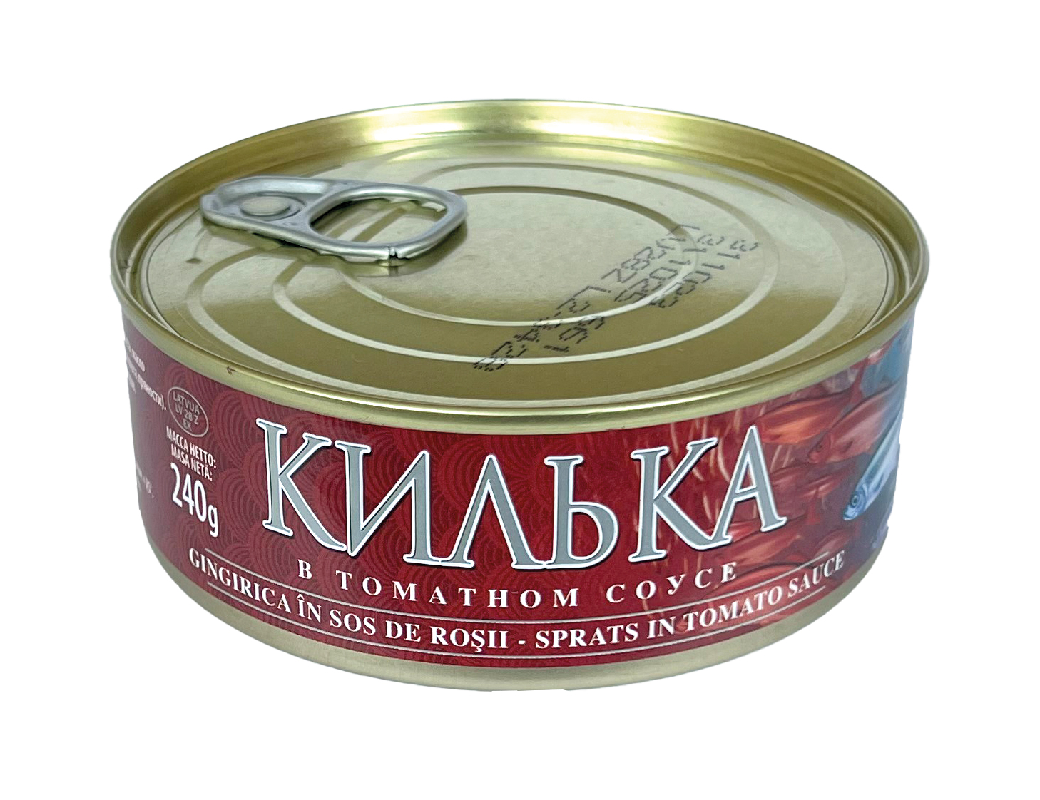 BLUE MORINA Gingirică in sos de tomate 240 g