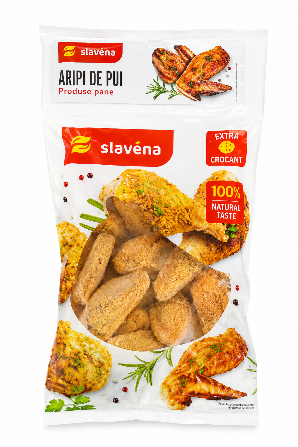 Aripi de pui pane 800 gr