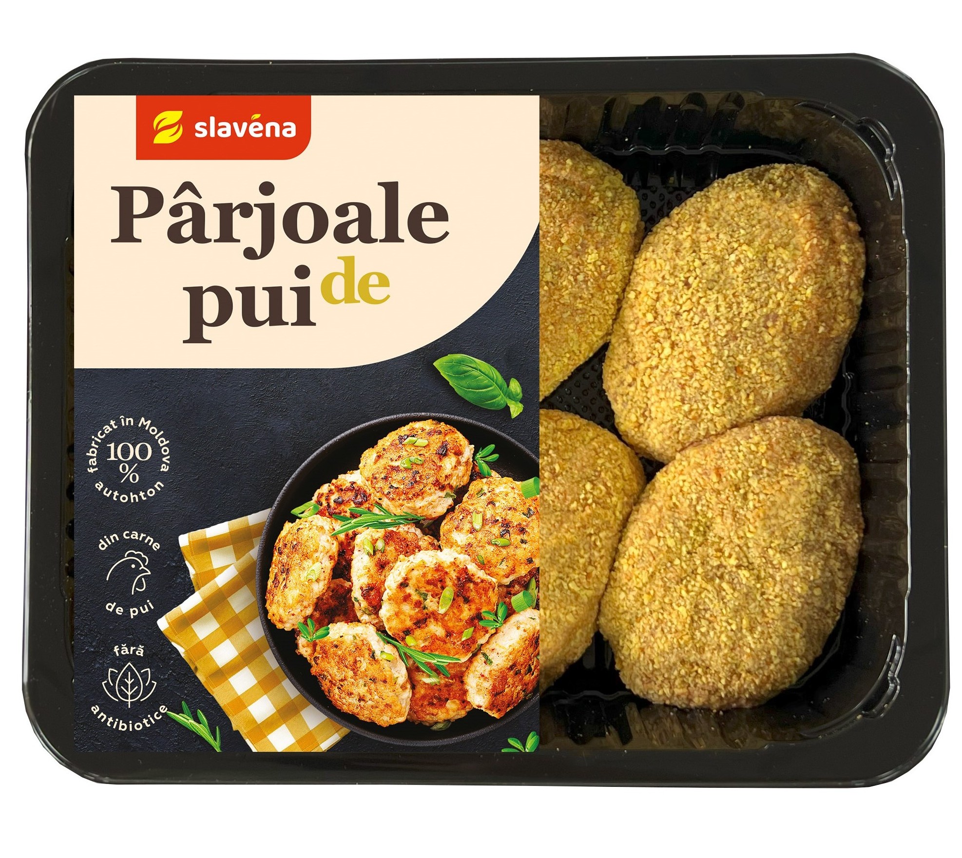 Pârjoale de pui pane 500 gr