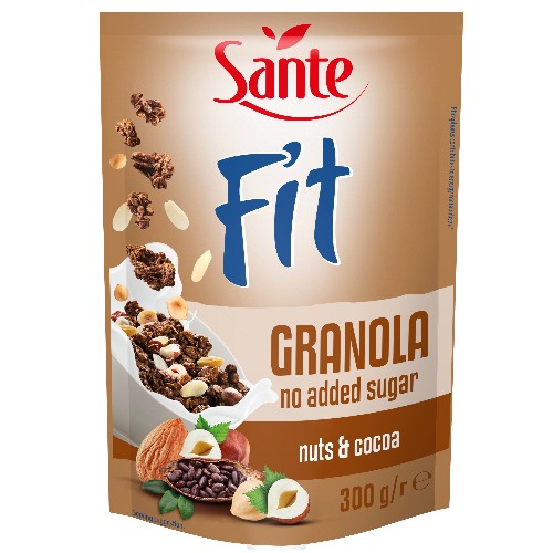 SANTE Musli granola Fit Nuci/Ciocolată 300g  