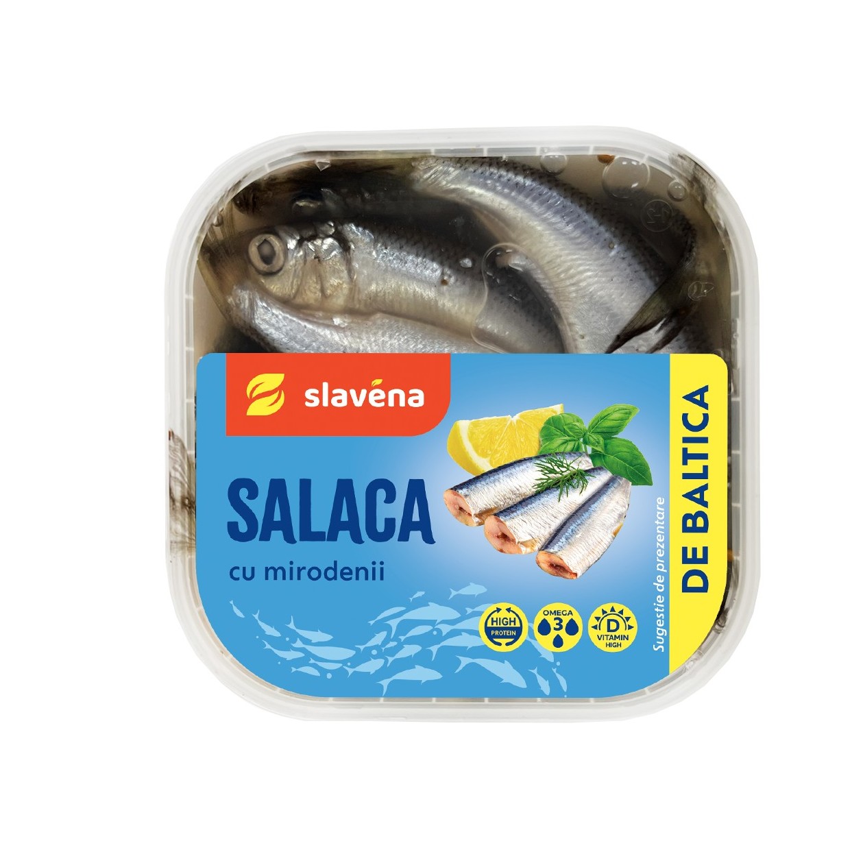 Salaca de Marea Baltică cu mirodenii 400 g