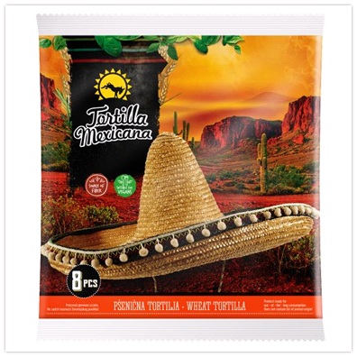 Tortilla Mexicana de Grâu 320g
