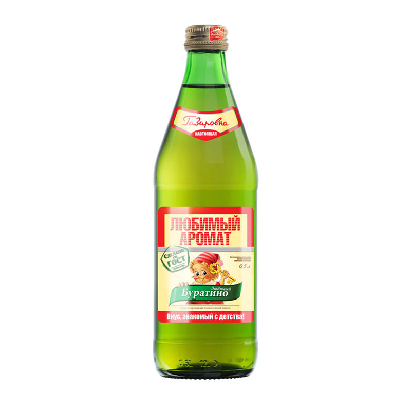 LIUBIMII Bautura gazată BURATINO 450ml 