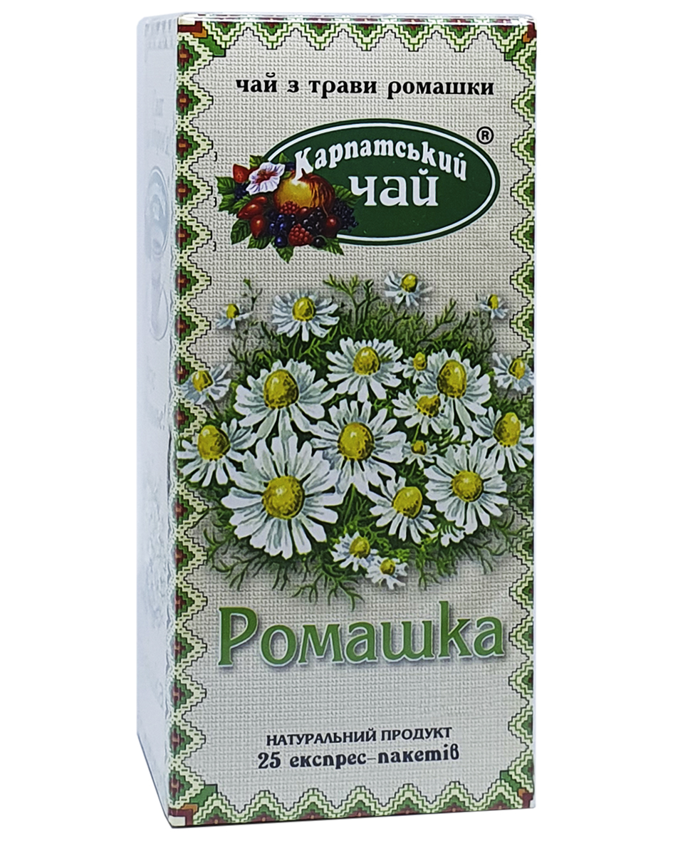 КАРПАТСКИЙ Ceai din plante Mușețel 20*1g