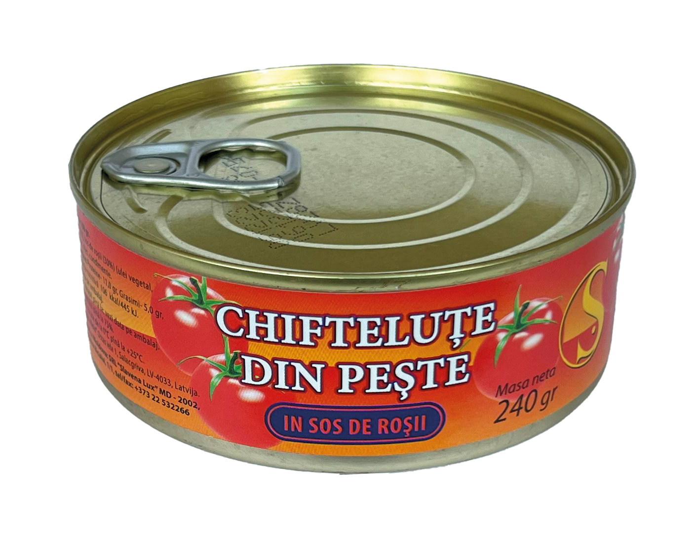S-95 Chifteluțe de pește în sos de tomate 240 g
