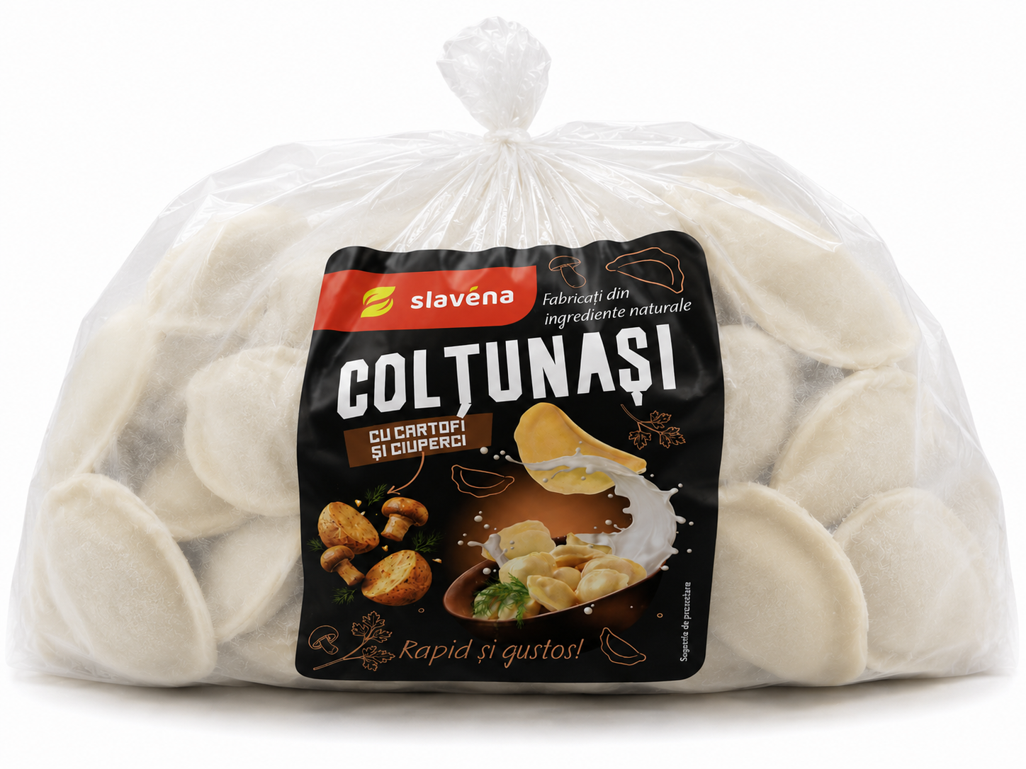 Colțunași cu cartofi si ciuperci 3 kg