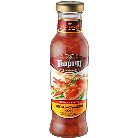 PAPRICHI Sos DULCE-ACRISOR 320g 