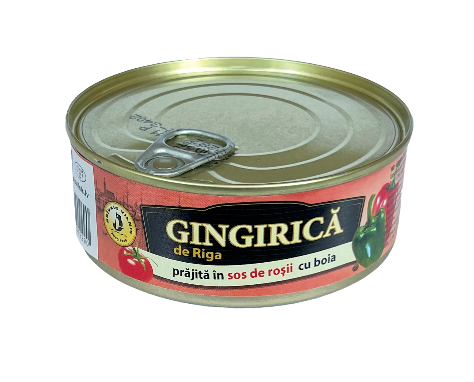 BRIVAIS VILNIS Gingirică prajită cu paprica în sos de roșii 240 g
