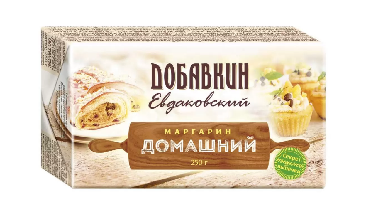 EFKO Margarină "Evdokovskii" 60% 250g 