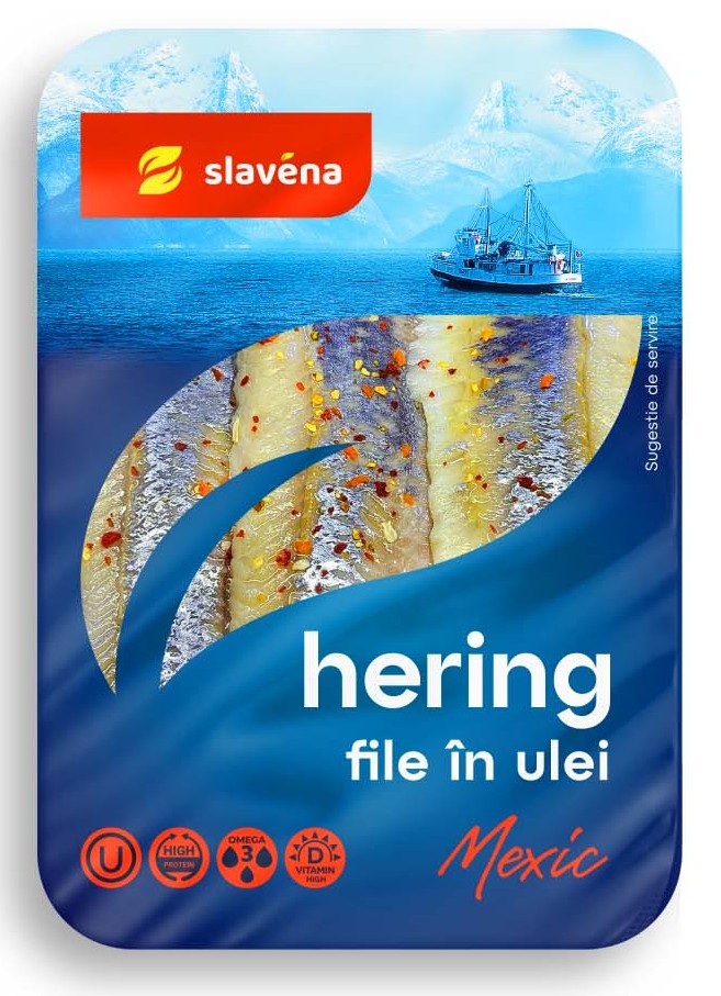 Hering de atlantic file în ulei Mexica 280g