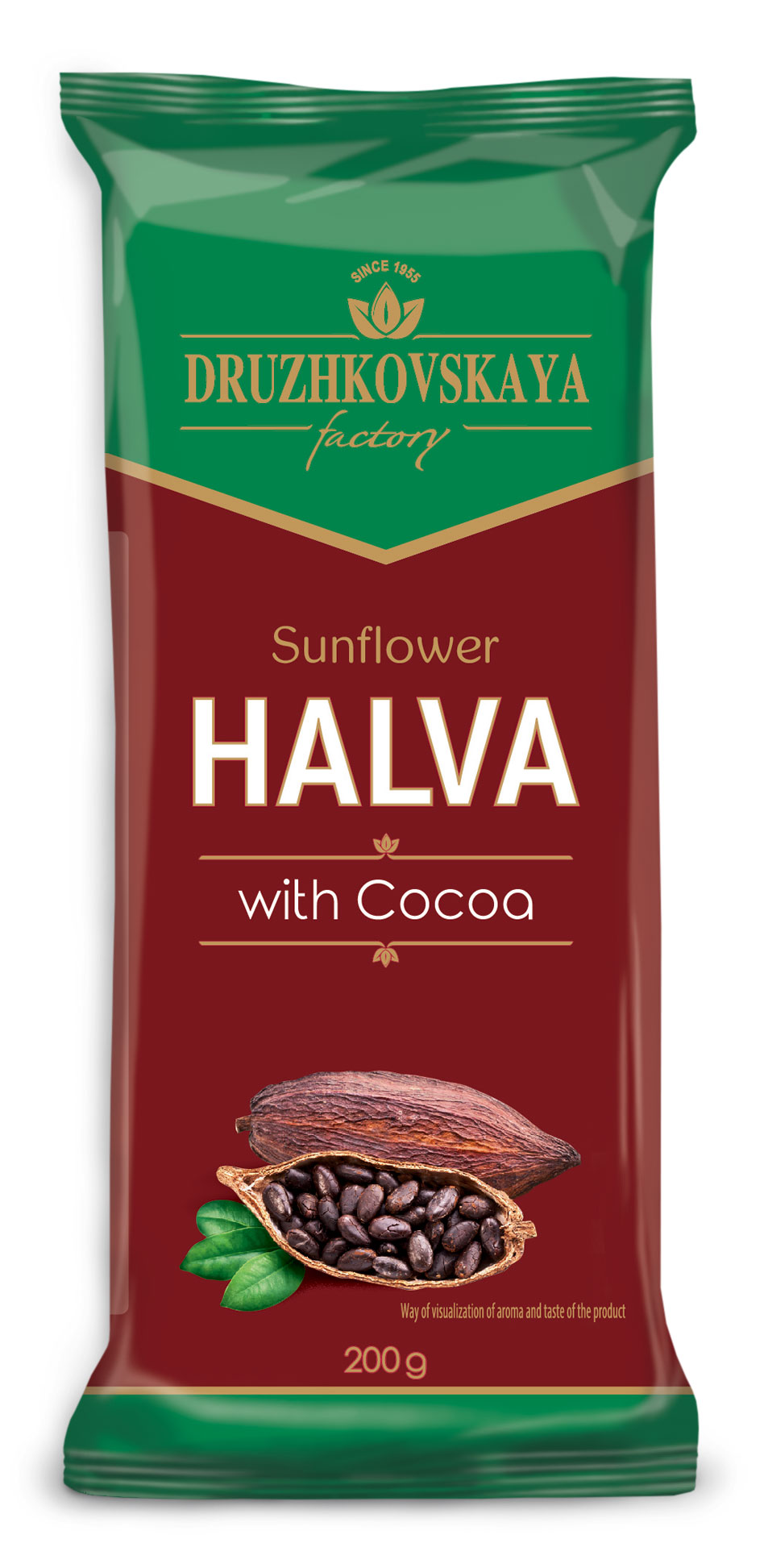 DRUJKOVSKAIA Halva cu cacao 200 g
