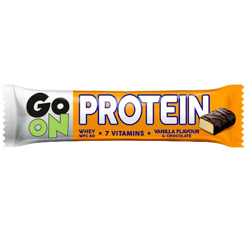 SANTE Baton proteic GO ON Vanilie 50g 