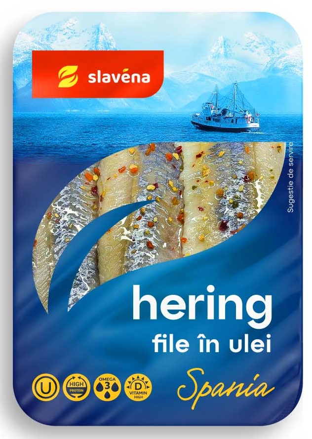 Hering de atlantic file în ulei Spania 280g