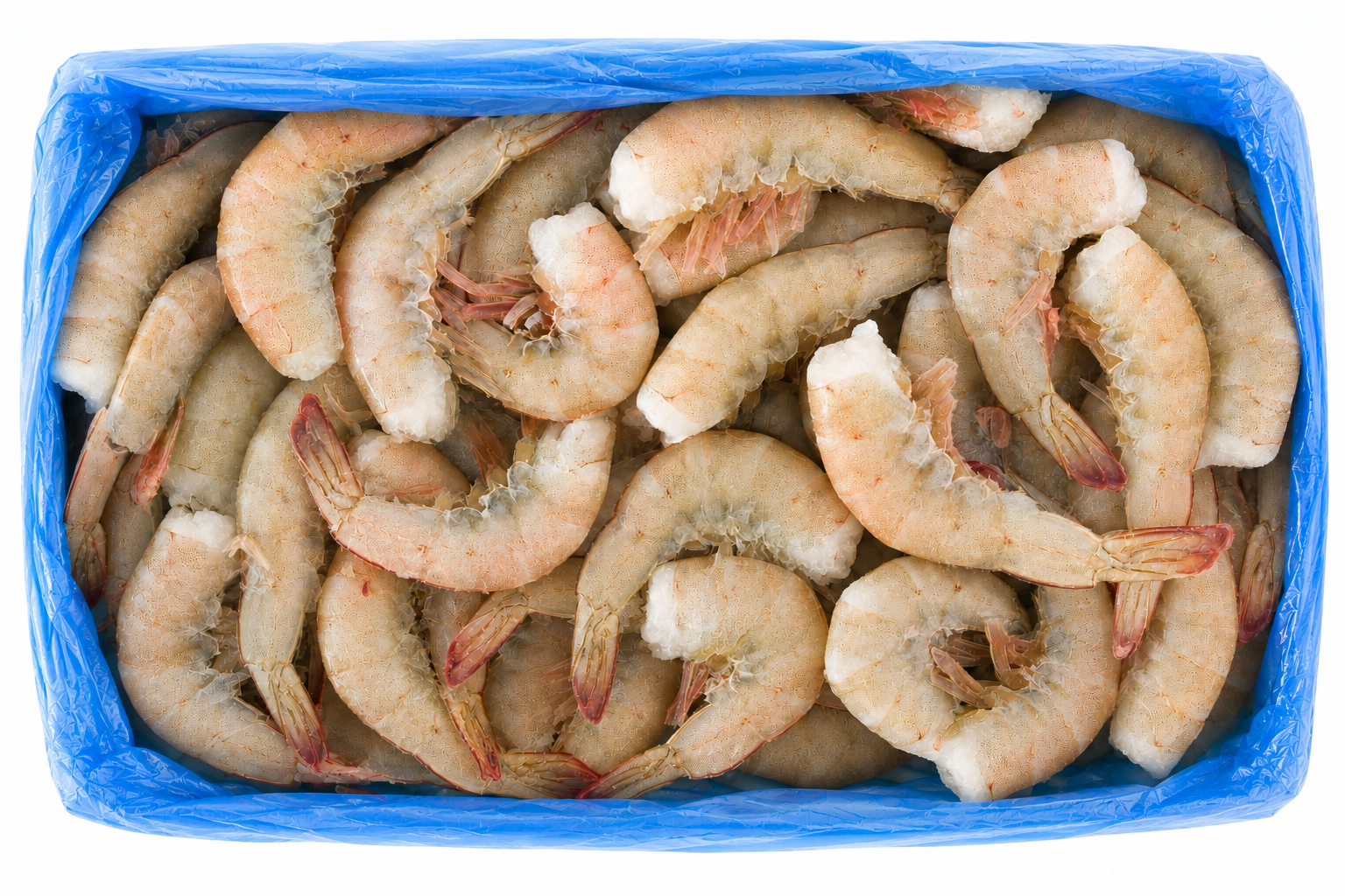 Creveți cu carapace, fără cap, 26/30 congelati 2 kg