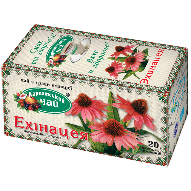 КARPATSKII Ceai din plante Echinacea 20*1.35g