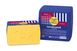 PIRYATIN Cașcaval "Clasic" 50% ≈ 2,5 kg