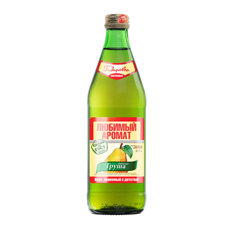LIUBIMII Bautura gazată PERE 450ml 