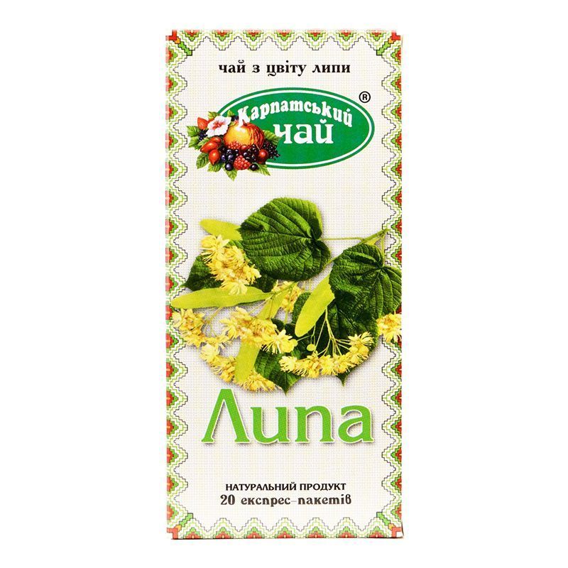 КАРПАТСКИЙ Ceai din plante Tei 20*1.35g