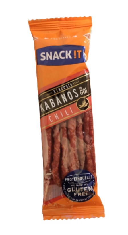 SNACK IT Cârnaciori Cabanos Exclisiv Chili 50g 
