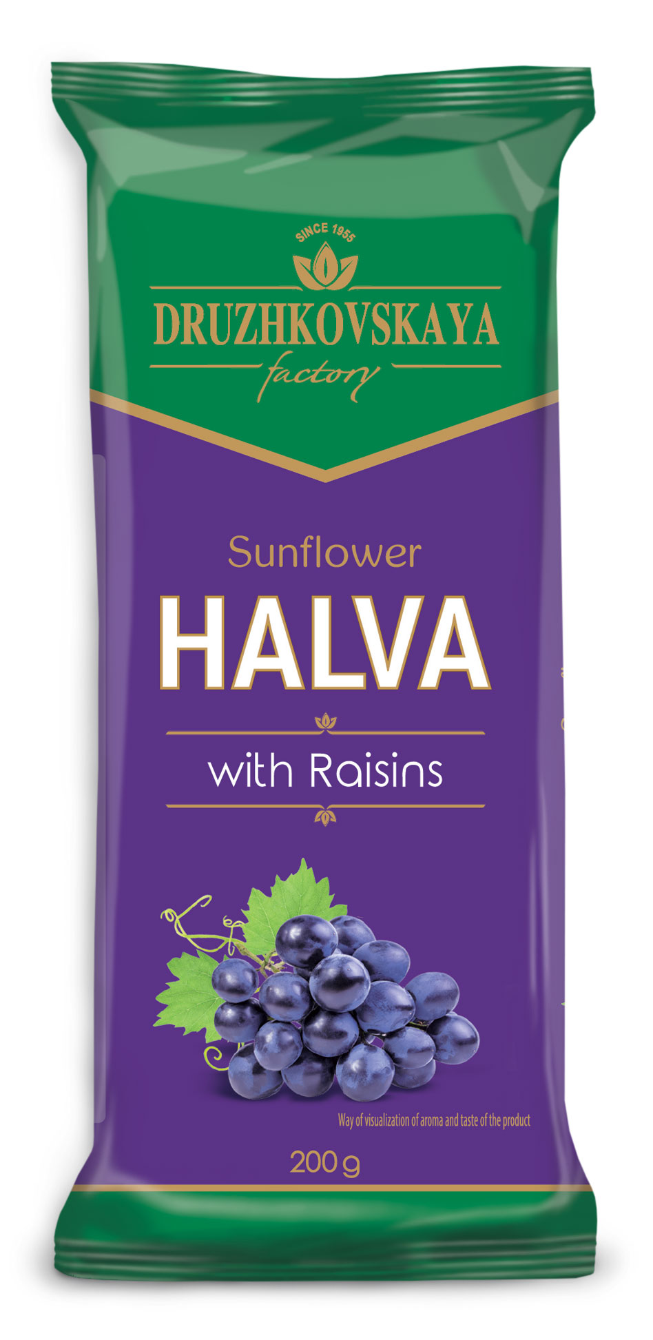 DRUJKOVSKAIA Halva cu stafide 200 g