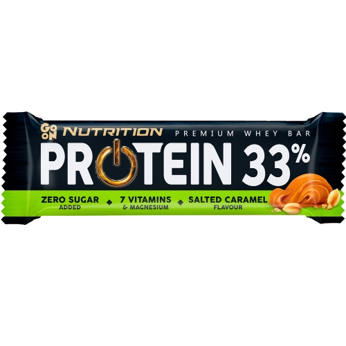 SANTE Baton proteic GO ON Caramela SĂRATA 33% 50g 