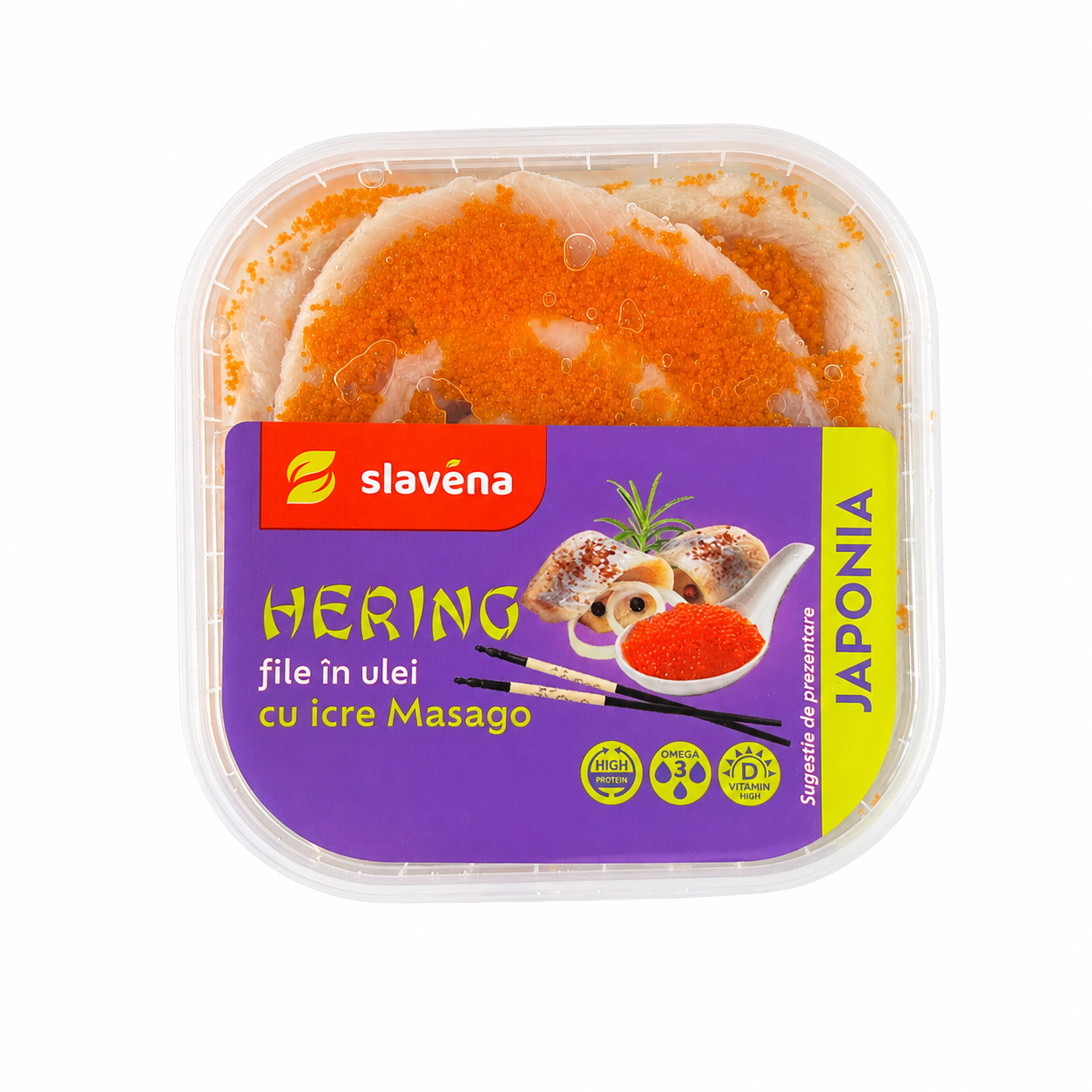 Hering de atlantic file în ulei Japonia 500g