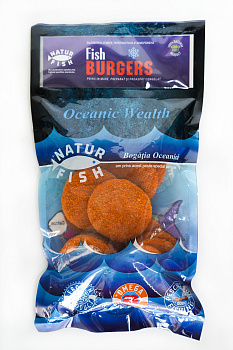 Burgheri de somon congelati 1 kg Natur Fish