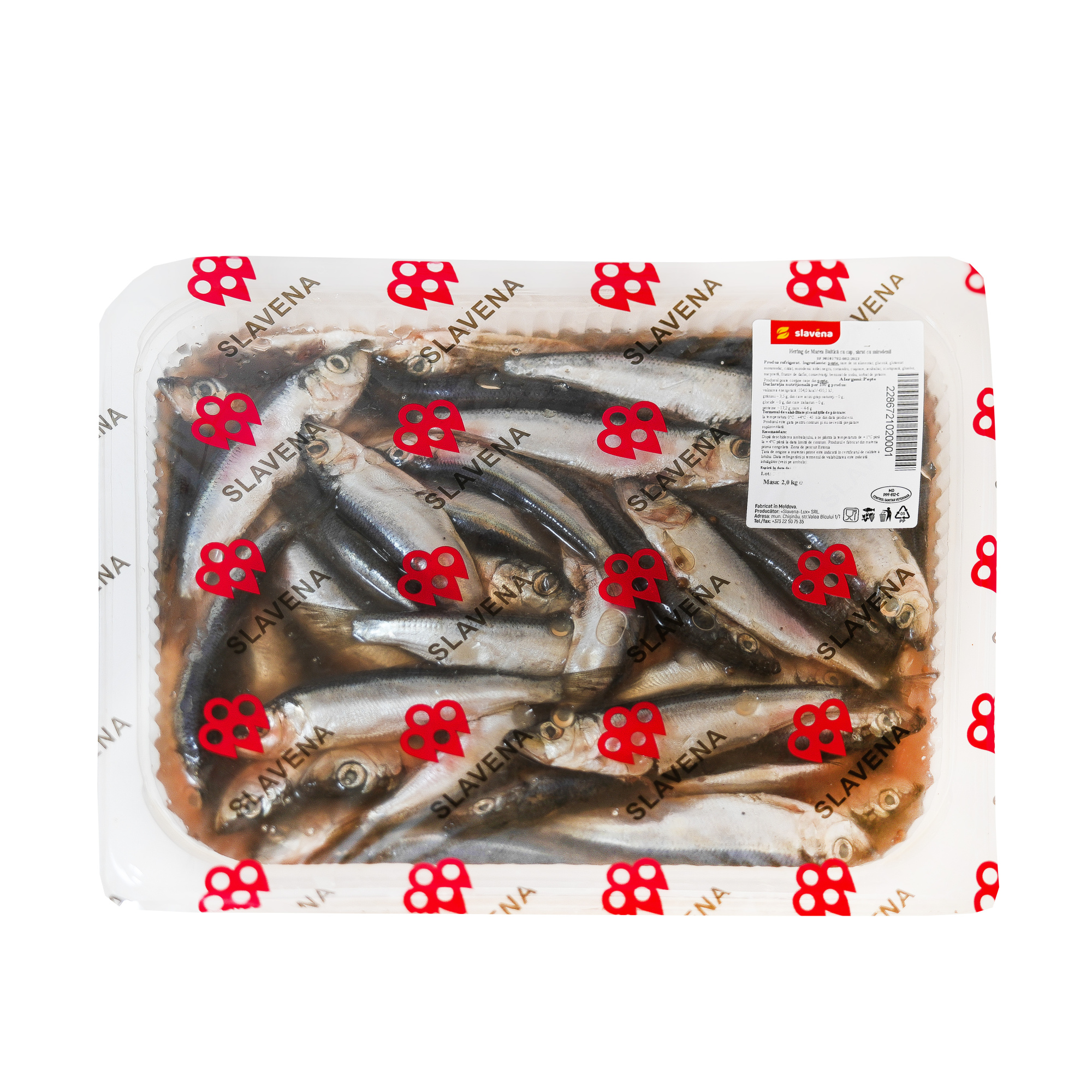 Salaca de Marea Baltică sărată cu mirodenii 2 kg