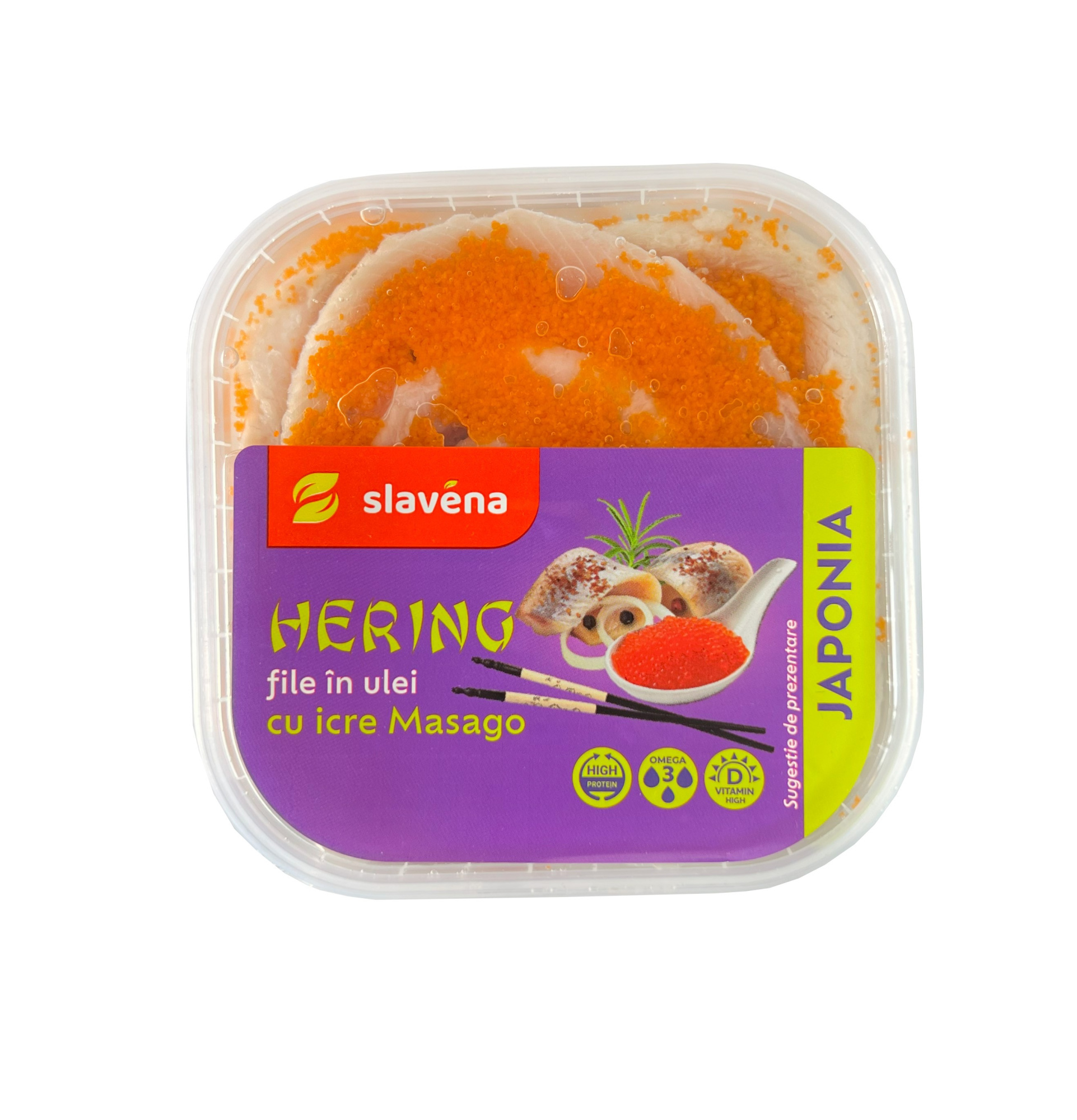 Hering de atlantic file în ulei Japonia 500g