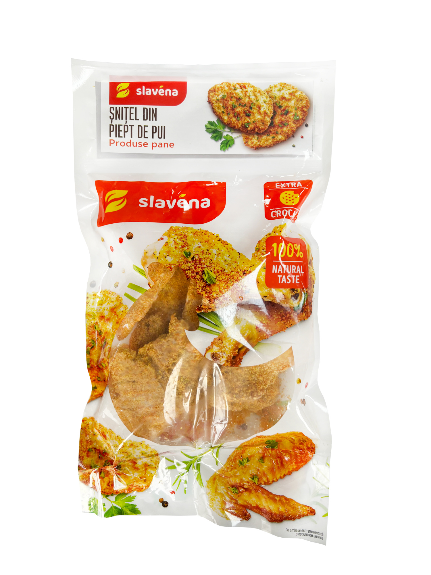 Șnițel din piept de pui pane 800 gr