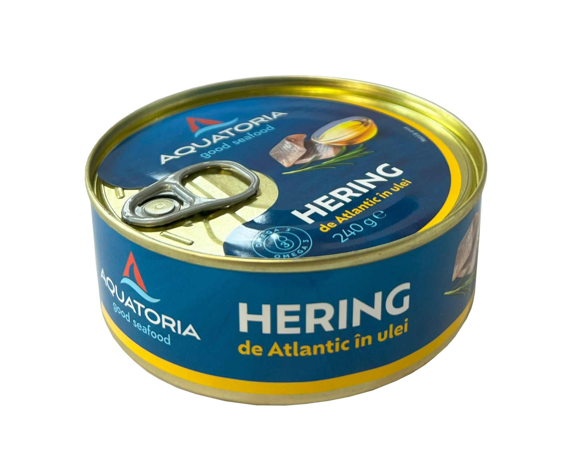 AQUATORIA Hering în ulei 240 gr