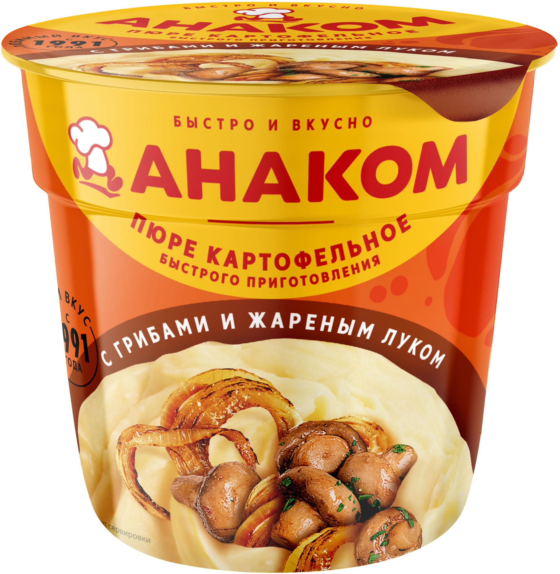 ANAKOM Piureu p/r cartofi Ciuperci/Ceapa 40g