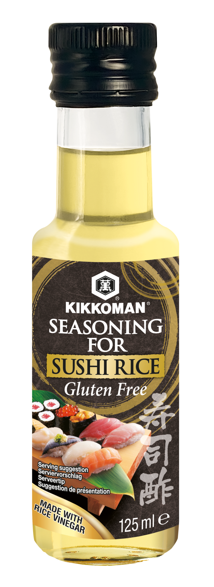KIKKOMAN Oțet de orez pentru sushi 125ml 