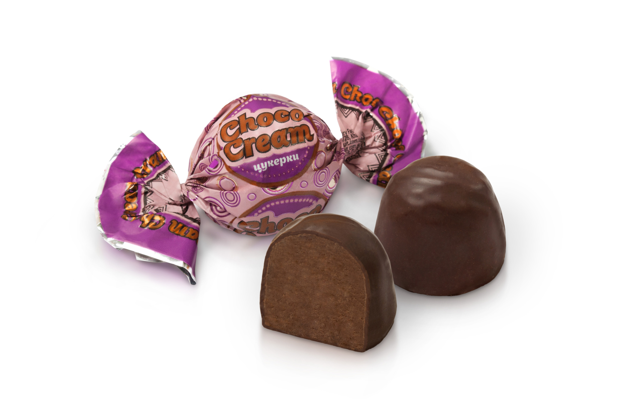 BISCUIT CHOCOLATE Bomboane "Choco Cream" 200 g