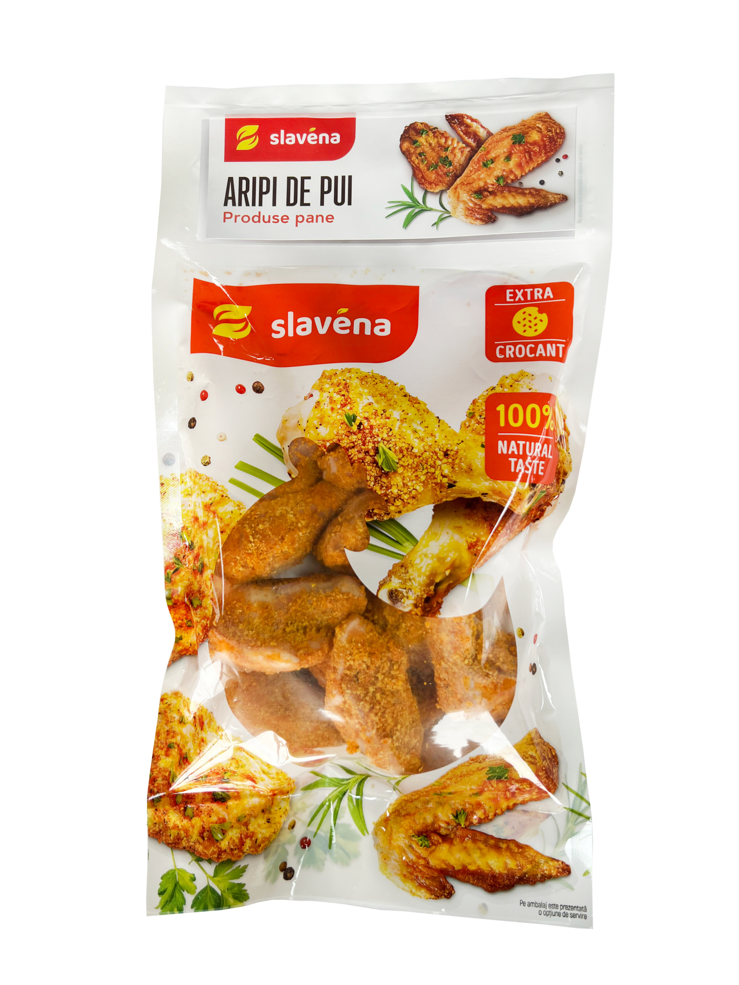 Aripi de pui pane 800 gr
