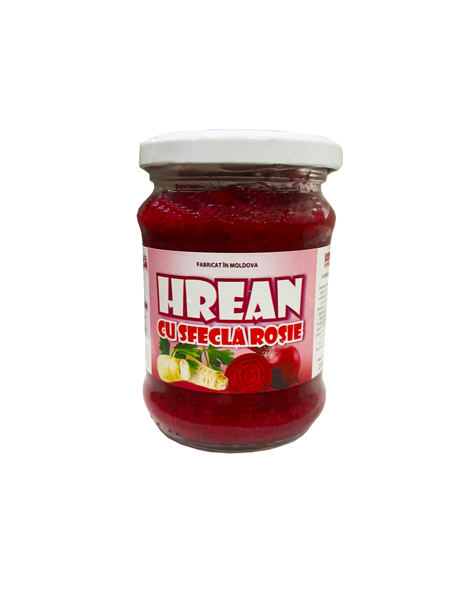 LAOX Hrean cu sfeclă roșie 250 g