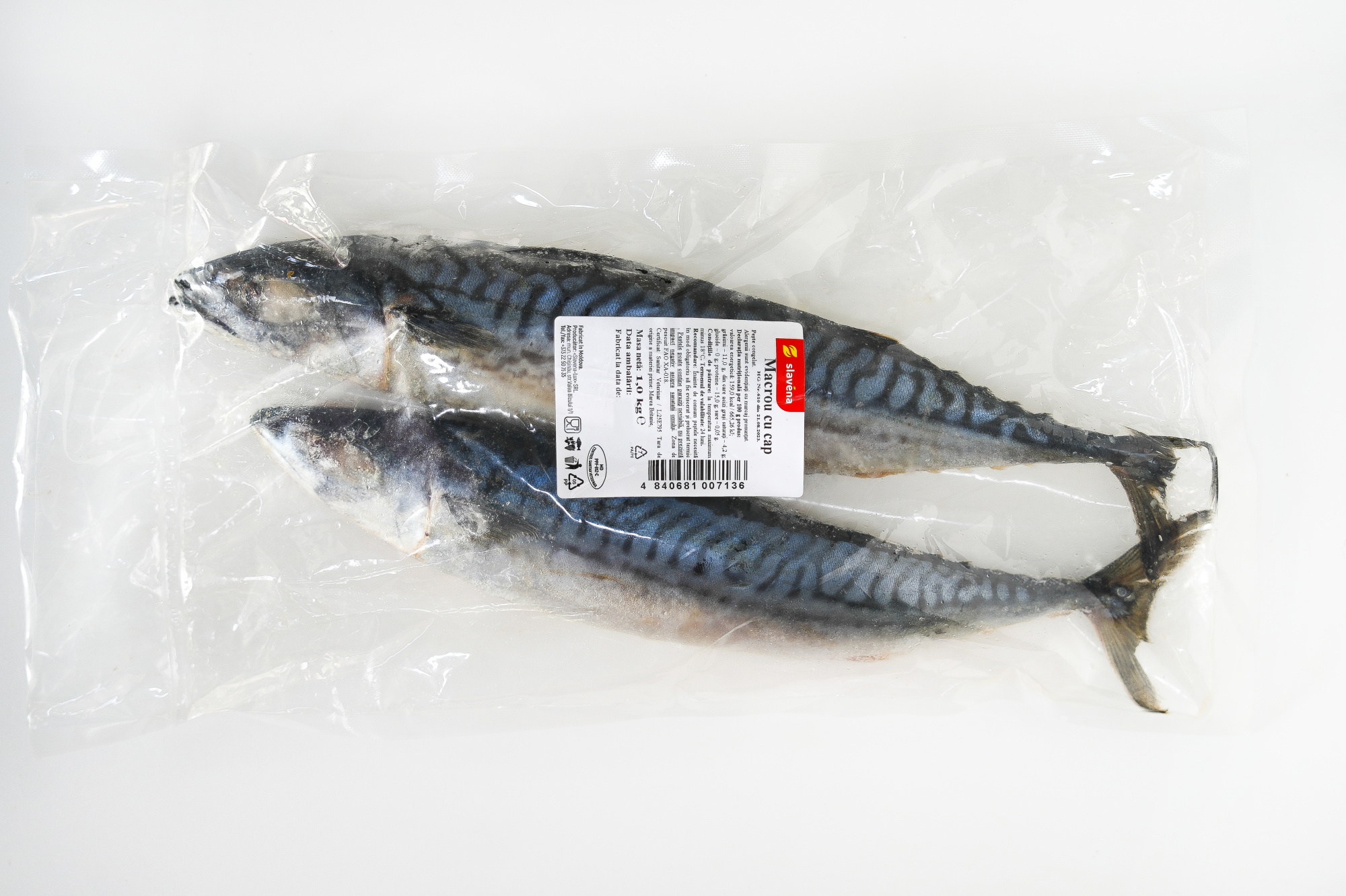 Macrou cu cap congelat 1 kg