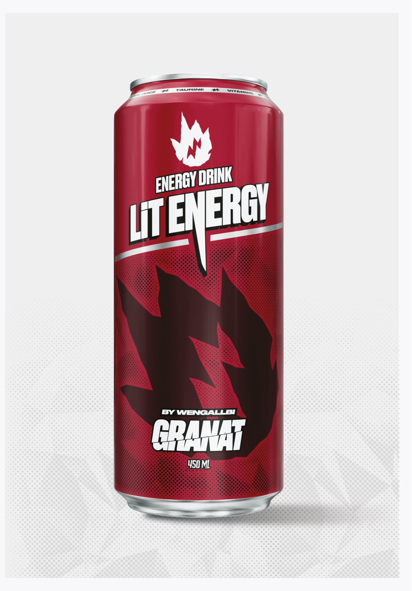 LIT ENERGY Băutură energizantă Rodie 450 ml