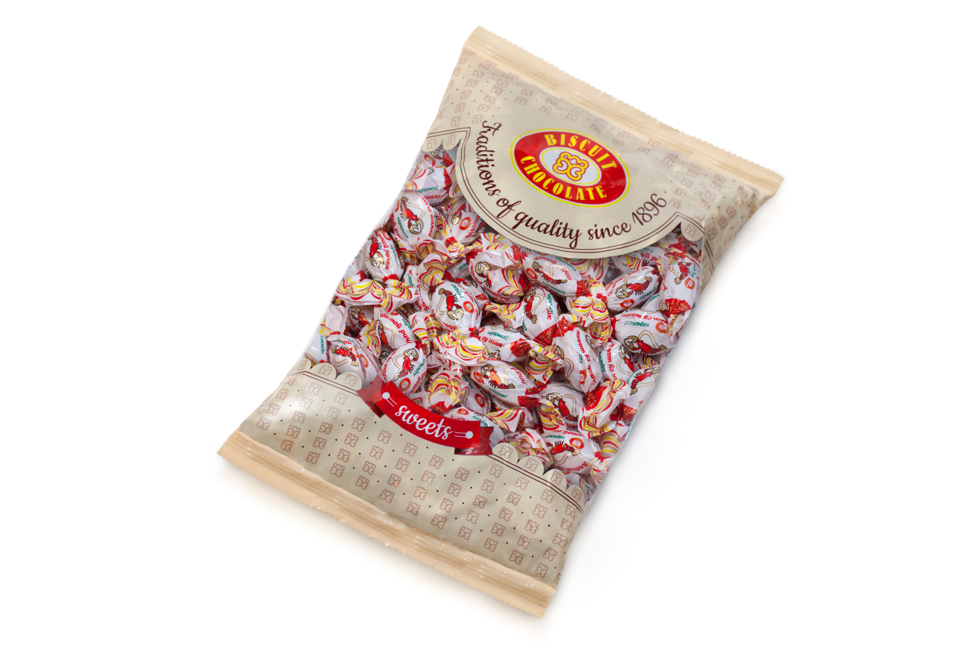 BISCUIT CHOCOLATE Caramelă "Zolotoi Raciok" 1 kg
