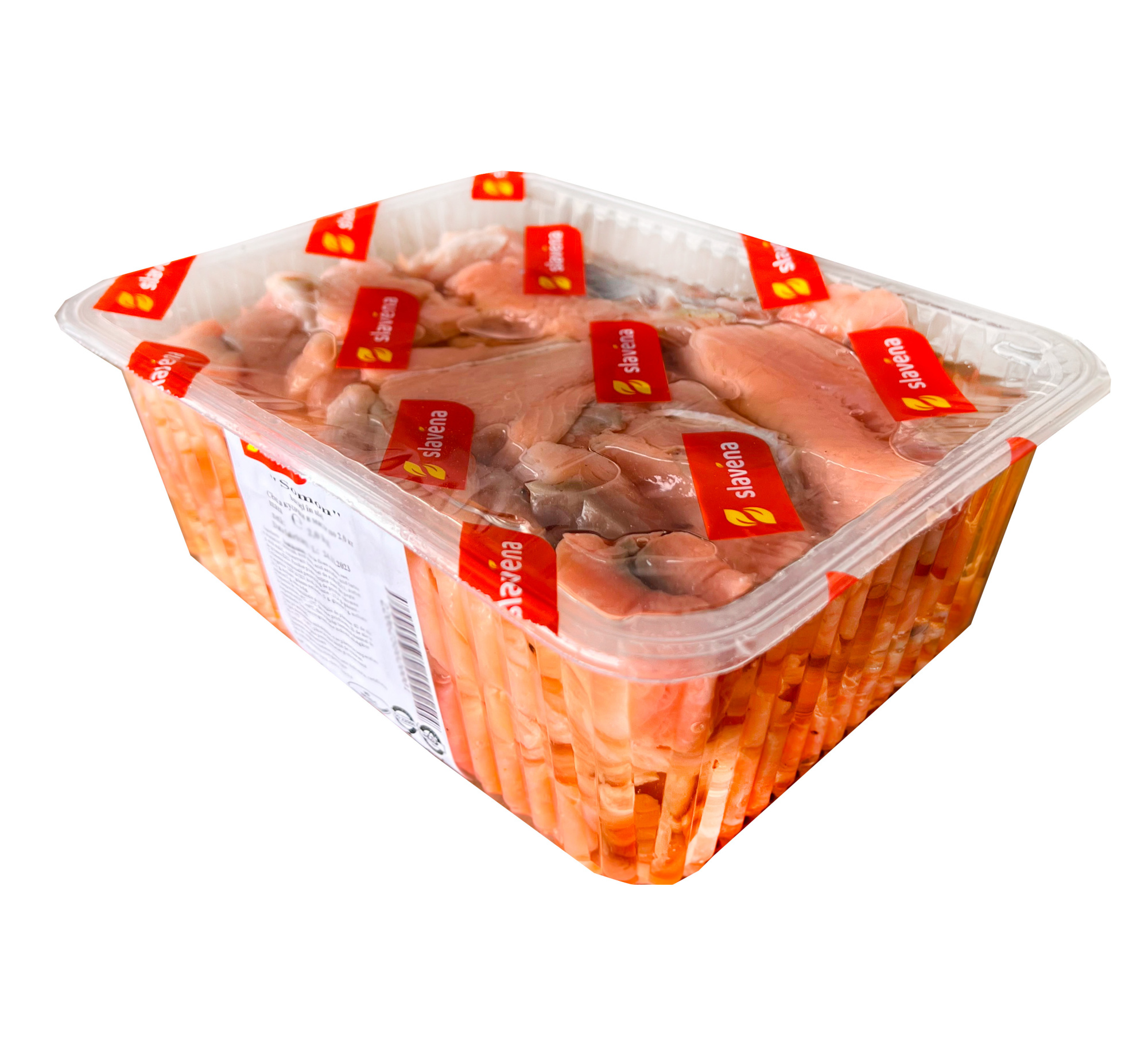 Somon bucăți mari în ulei 2,2 kg