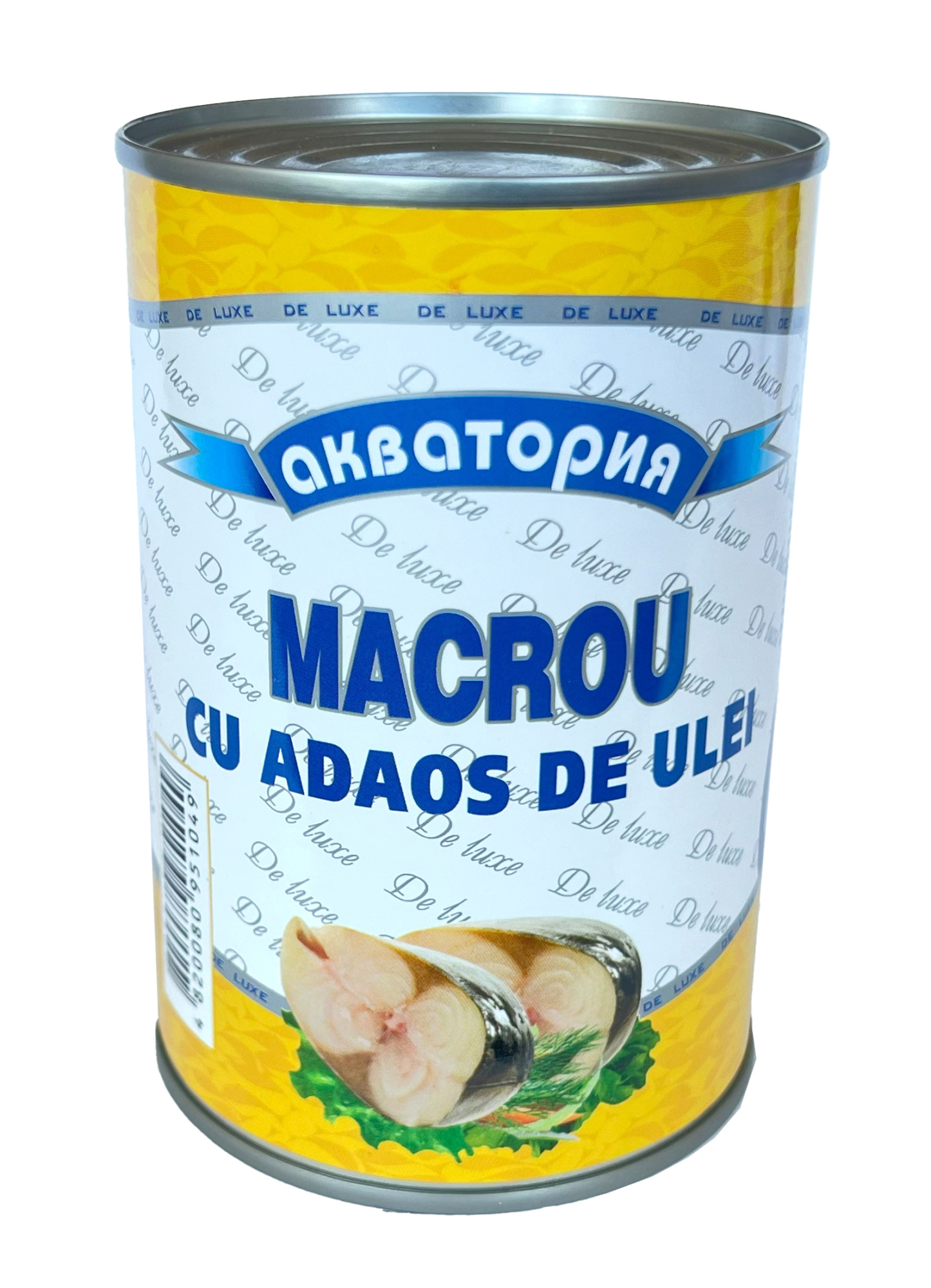 AQUATORIA Macrou cu adaos de ulei 425 g