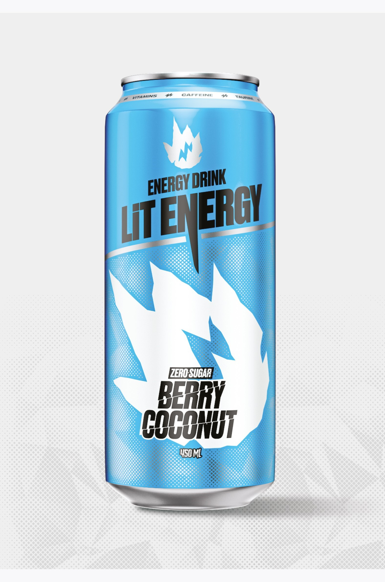 LIT ENERGY Băutură energizantă Berry Coconut 450 ml